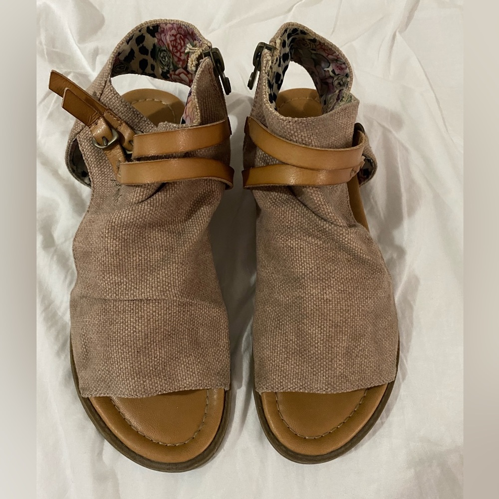 Blowfish Sandals size 8.5 worn once